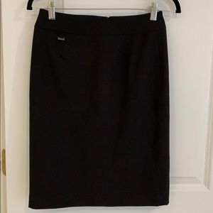 Calvin Klein black pencil skirt size 0
